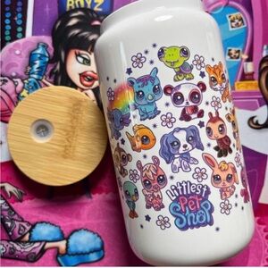 littlest pet shop LPS glass cup